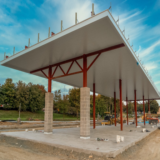 Steel Structures in Gas Station Construction