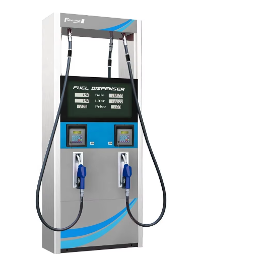 Gas station pedestal safety precautions