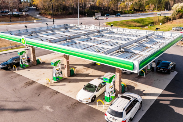Gas Station Canopy Branding and Advertising