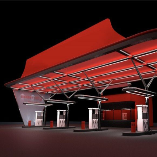 The Purpose of Roofs at Gas Stations