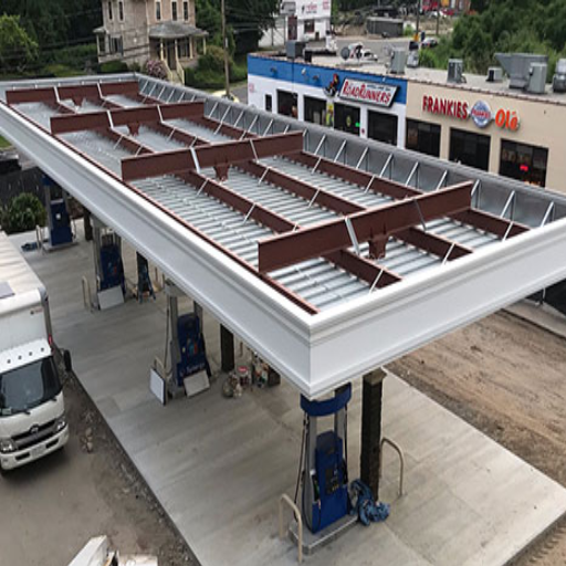 Gas Station Construction Process