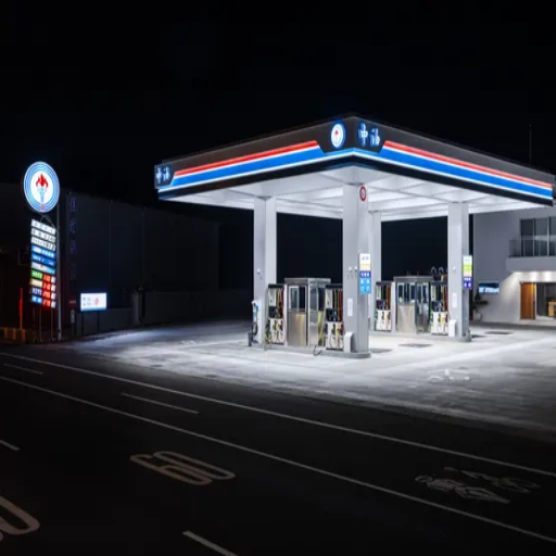 The Number of Gas Stations in China