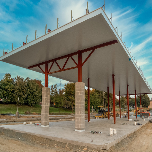 Gas Station Construction Process