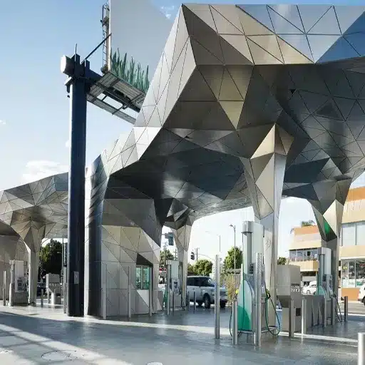 Unique Features of the Coolest Gas Stations