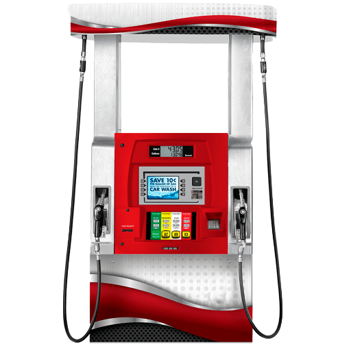 Installing the petrol dispenser