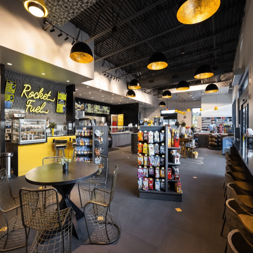 Gourmet Food Offerings at Fancy Gas Stations