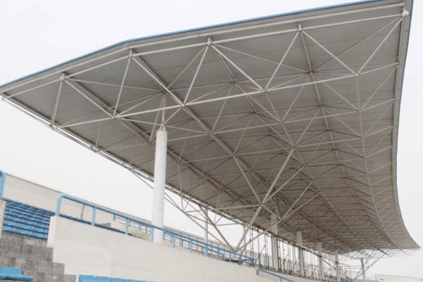 Gas Station Canopy Design Construction Durable Steel Structures