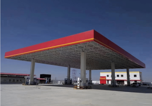 Gas Station Layout Design