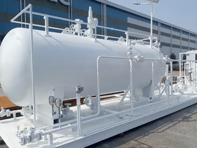Integrated skid station with HAN Barrier technology