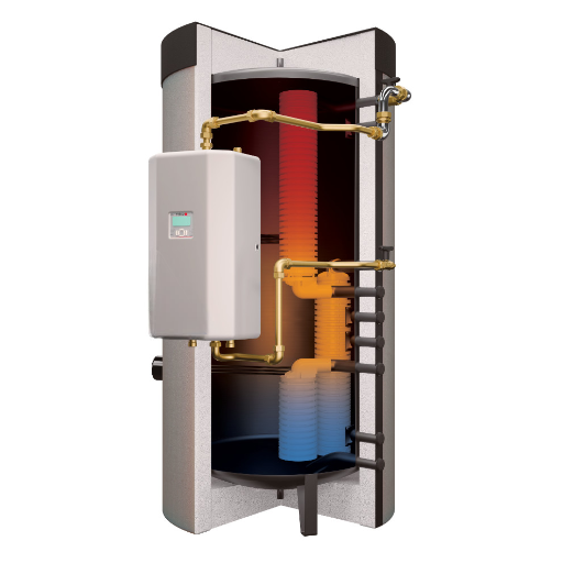 Sizing & Connecting a Stratified Hot Water Store